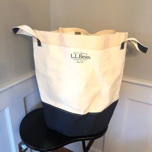 NWT Vintage L.L. Bean Large Laundry Bag Canvas